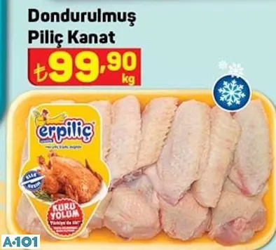 ERPİLİÇ DONDURULMUŞ PİLİÇ KANAT ERPİLİÇ DONDURULMUŞ PİLİÇ KANAT